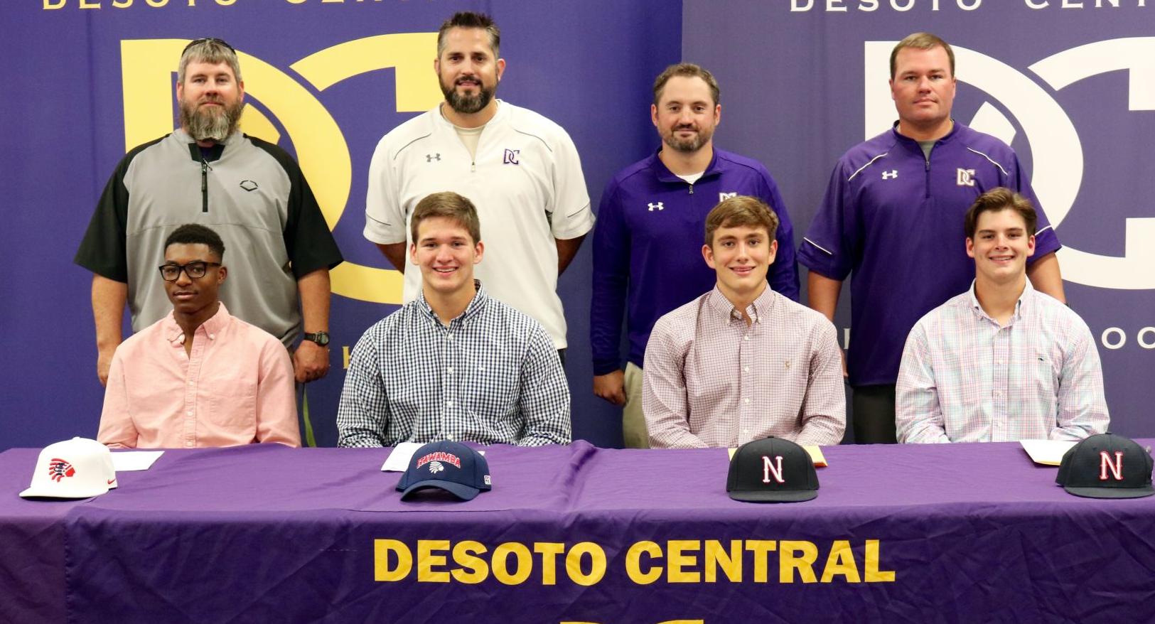 Four Jaguars sign college scholarships
